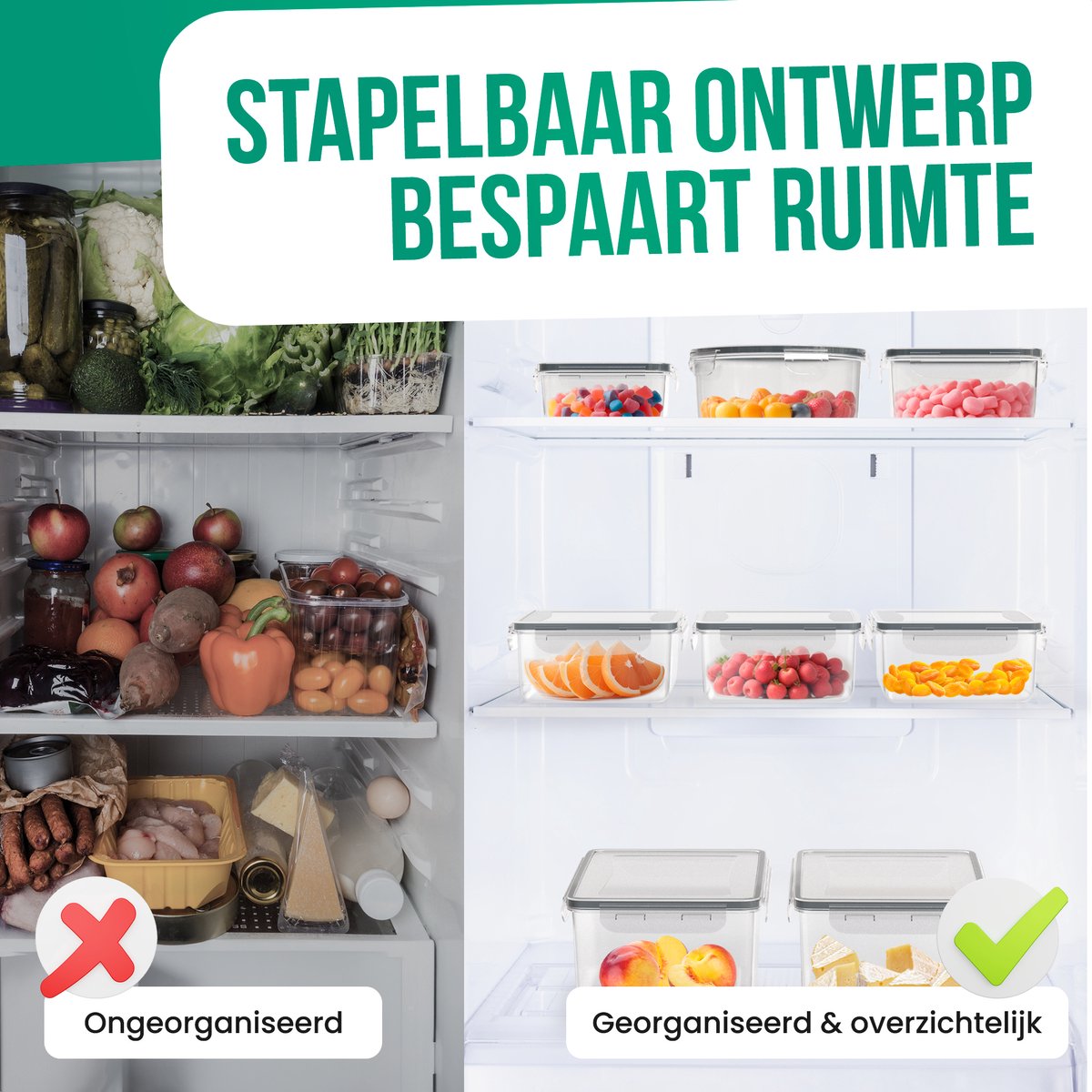 Avalo Vershoudbakjes - 30 Delige set - BPA Vrij