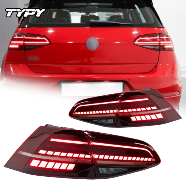 TYPY LED Achterlichten Set VW Golf MK7 - Smoke - 2013-2019