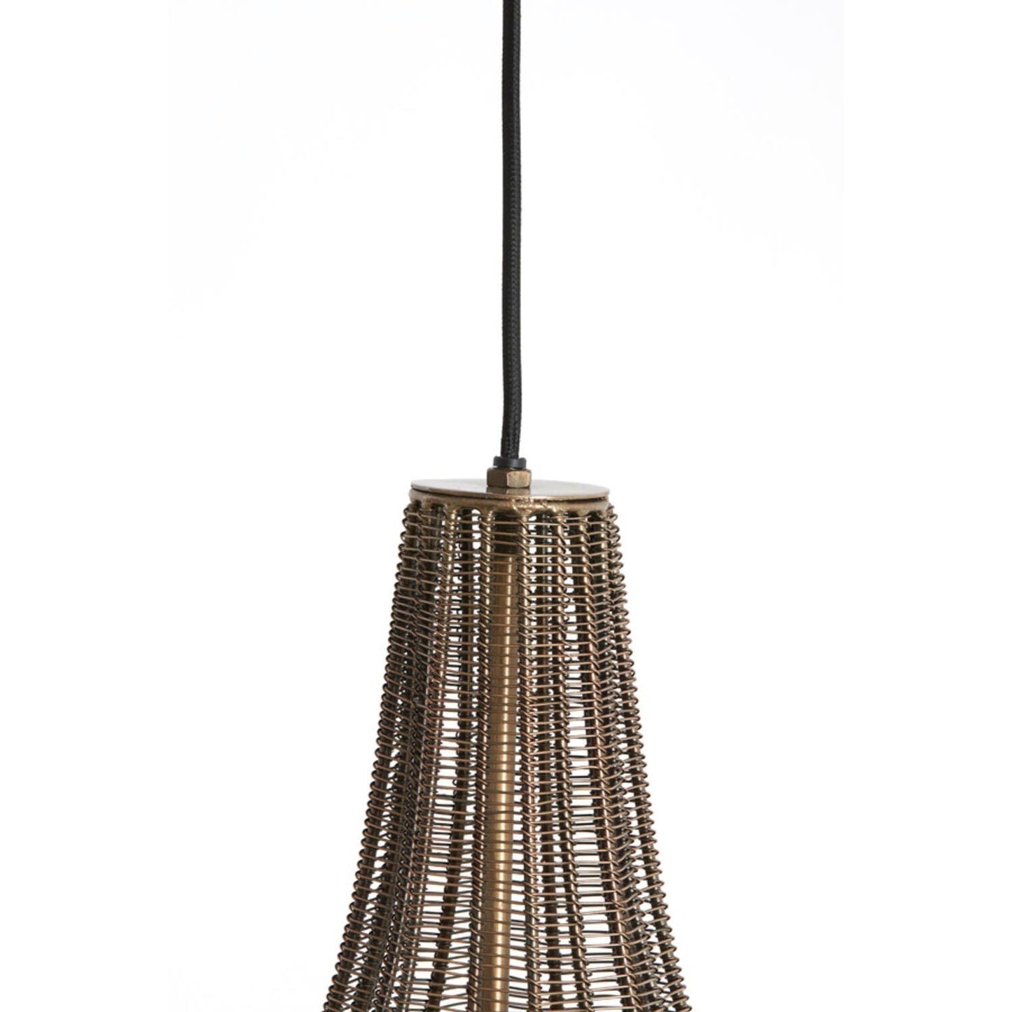 Light & Living MARIAMA Hanglamp Ø35x50 cm – Antiek Brons – Elegant Metaal Design – E27
