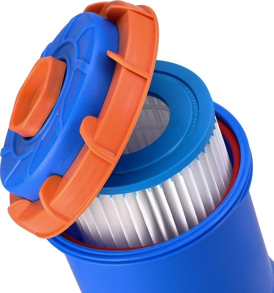Monzana Zwembad Filterpomp MZP90 - 3800 L/u 90W Incl. Patroon - Blauw