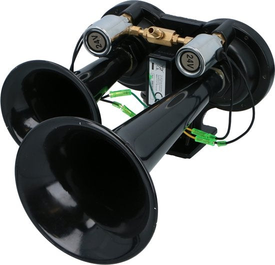 All Ride Luchthoorn - 2-Tonig - 24V - Zwart