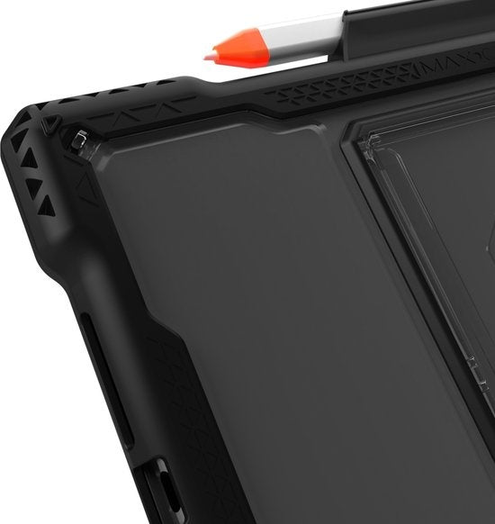 MAXCases Shield Extreme-X Zwart met Pencil / Crayon houder Apple iPad 8 (2020) / iPad 7 (2019)