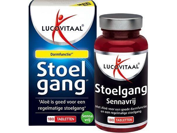Lucovitaal Stoelgang Tabletten - 3 x 180 Tabletten - Aanbieding