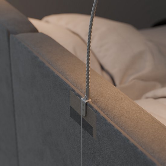 Nolt Leeslamp voor in Bed - Nachtlampje Dimbaar - 2 Bedlampjes - Bedlamp Slaapkamer - Leeslampjes Hoofdbord - Leeslampje Volwassenen