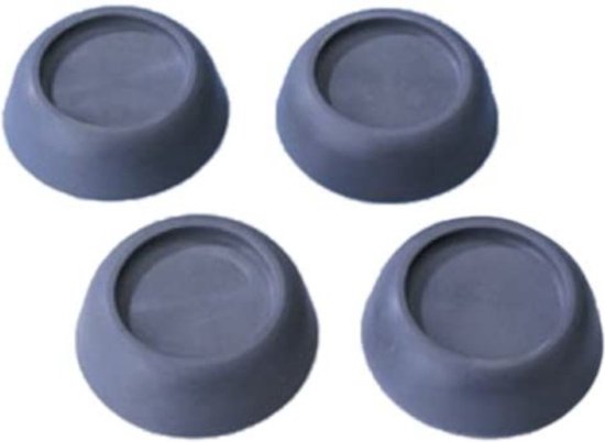 Wenko Trillingdemper 4,5 X 2 Cm Grijs 4 Stuks