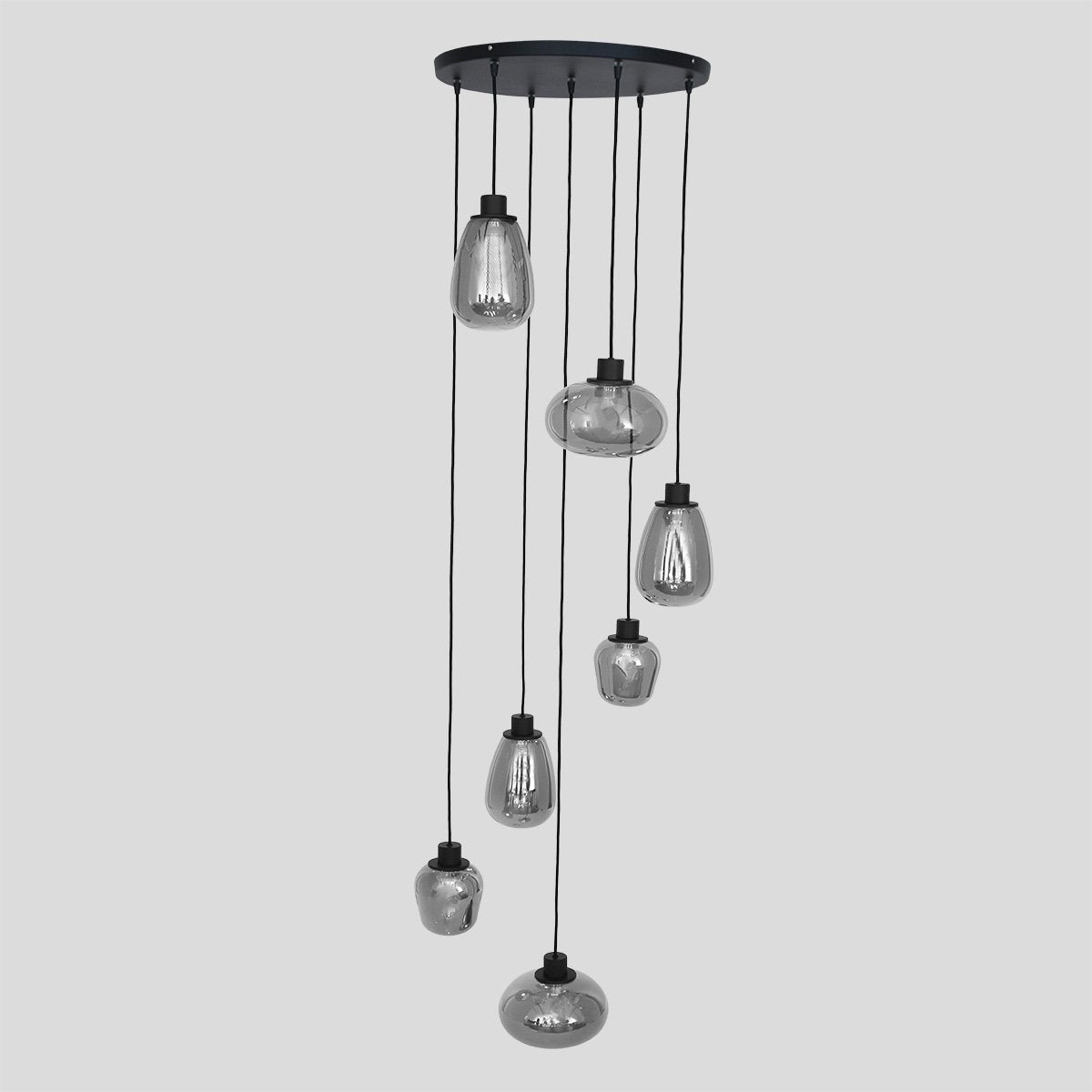 Hanglamp Steinhauer Reflexion - Zwart