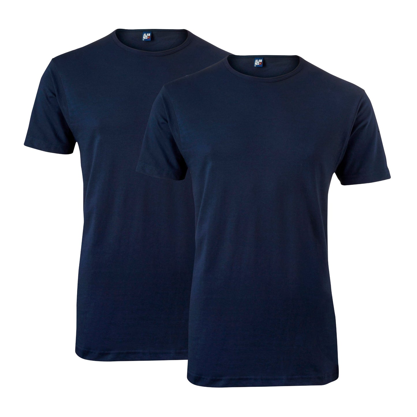 Alan Red Ottawa T-Shirts - O-Hals Shirt - Blauw - Maat XXL - (2-Pack)