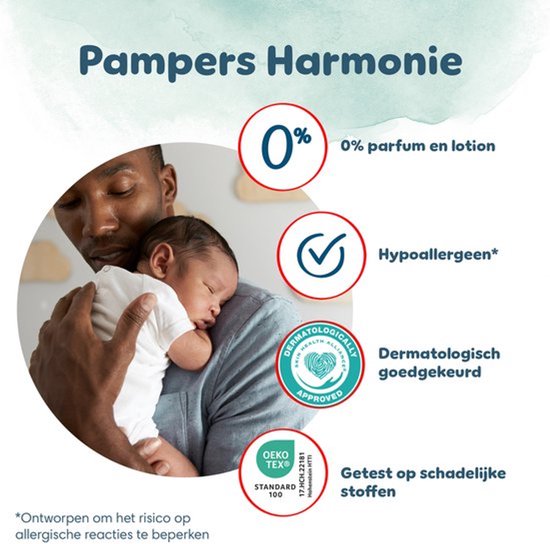 Pampers Harmonie Pants - Maat 4 (9kg-15kg) - 32 Luierbroekjes