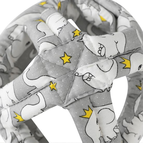 Baby Hoofdbeschermer - Veiligheidshelm met Hoofdkussen - Voor Peuters en Baby's bij Leren Lopen - Zacht, Lichtgewicht en Verstelbaar - Olifant