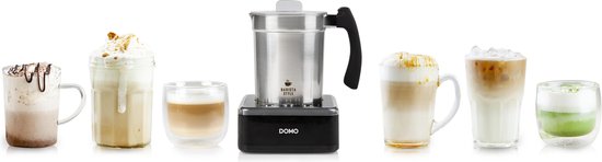 DOMO DO717MF Melkopschuimer - inox - 650 W