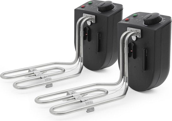 Tomado Dubbele Frituurpan – 2 x 3 liter – 3600 W – 52 x 41 x 21,5 cm – RVS