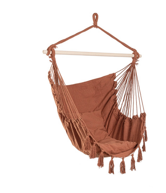 Bizotto - Tuin - hangstoel - stof - kussen - 100x130cm - Juan