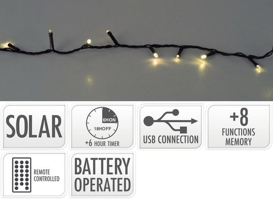 Solar verlichting rechargeable kerstversiering I