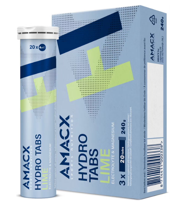 Amacx Hydro Tabs Limoen - 20 servings - Elektrolyten