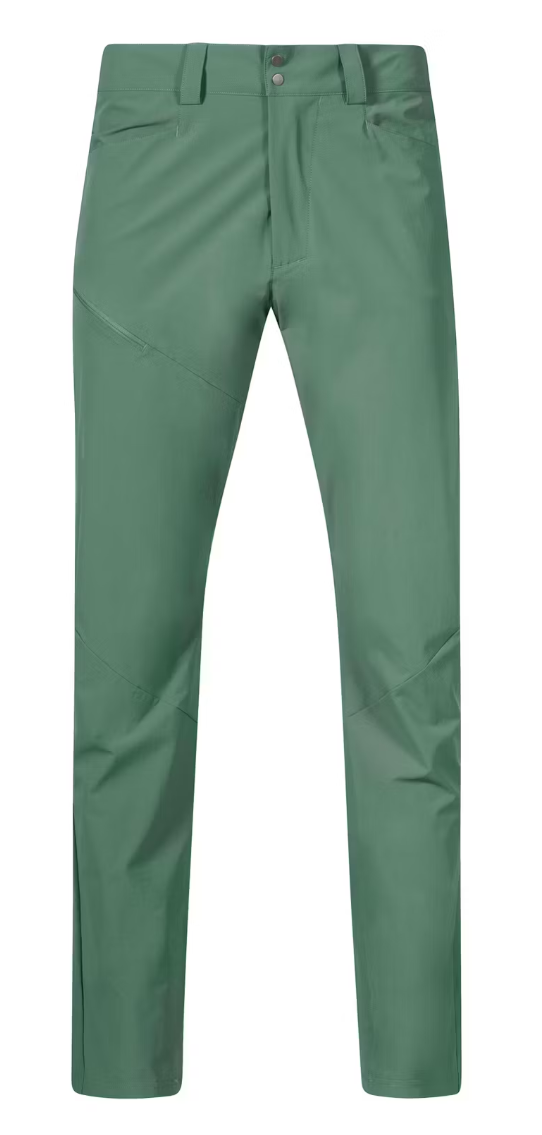 Bergans Vandre Light Softshell Broek Heren Dark Jade Green Maat 56