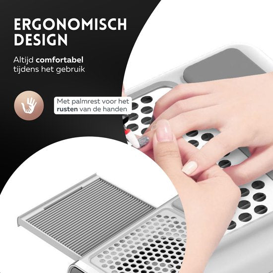 Beeperfect® Nail Dust Collector - Stofafzuiger Manicure - Nagelstofafzuiger - Herbruikbaar Filter - Stil in Gebruik - Draadloos en Oplaadbaar