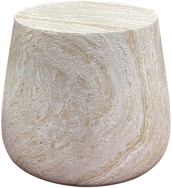 House Nordic Bijzettafel Bonn Natuur Ø47,5cm