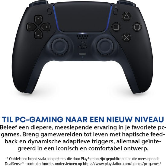 Sony PS5 DualSense Draadloze Controller - Midnight Black