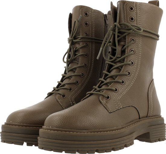 Bullboxer - Boot - Vrouw - Donkerbruin - Maat 40 - Laarzen
