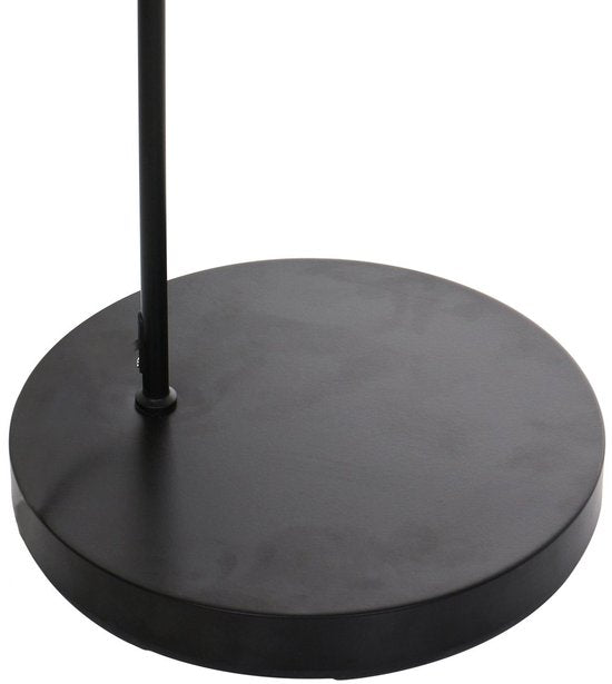 Mexlite - Bikkel Hanglamp XL - 152 x 185 cm - Mat Zwart - Industrieel Design - E27 Fitting - Robuuste Fabriekslamp