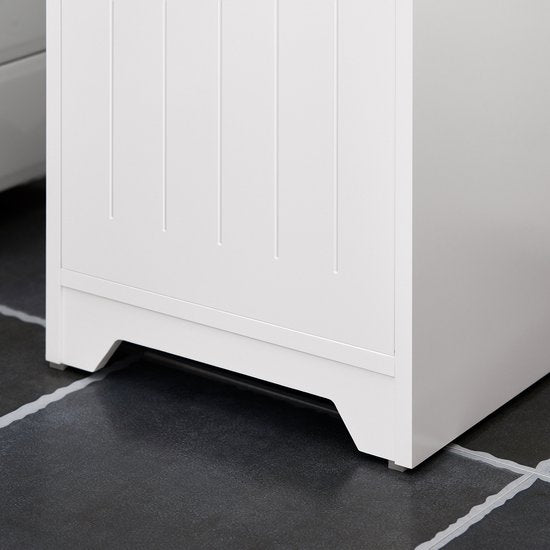 SoBuy Badkamer kast - 30 x 30 x 170 cm - wit