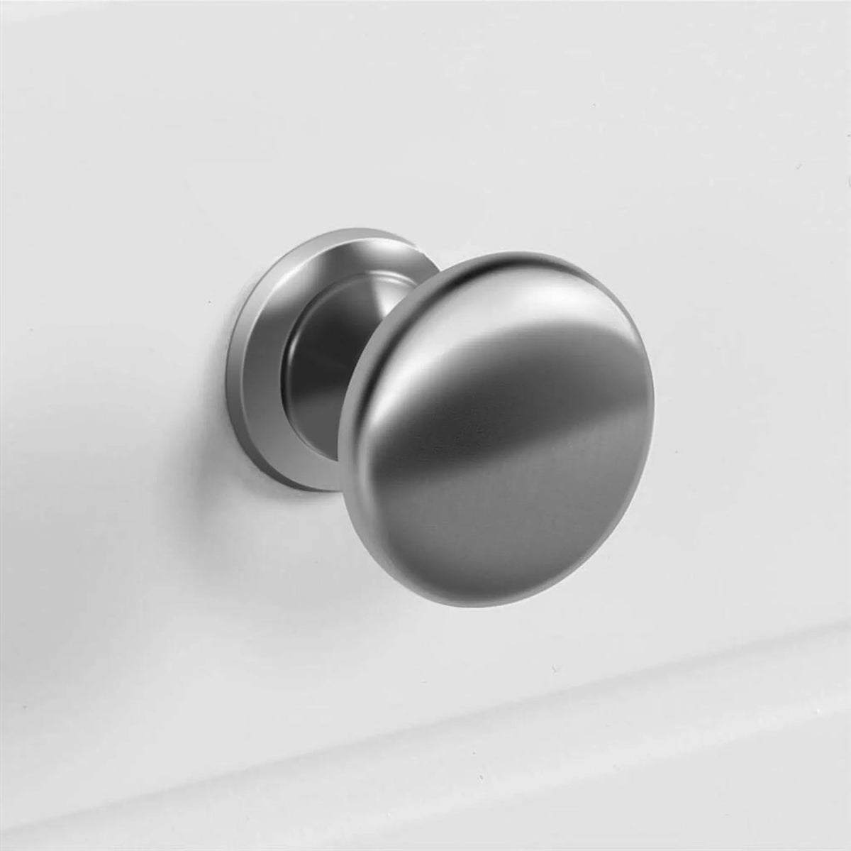 Yaheetech Nachtkastje Met 3 Lades – Voorzien Van Aluminium Knopgrepen En Vochtbestendig Gelakt Oppervlak En Hoogwaardige Ladegeleiders – Voor Slaapkamer En Woonkamer – Wit E1 MDF – 40 x 40 x 60 cm