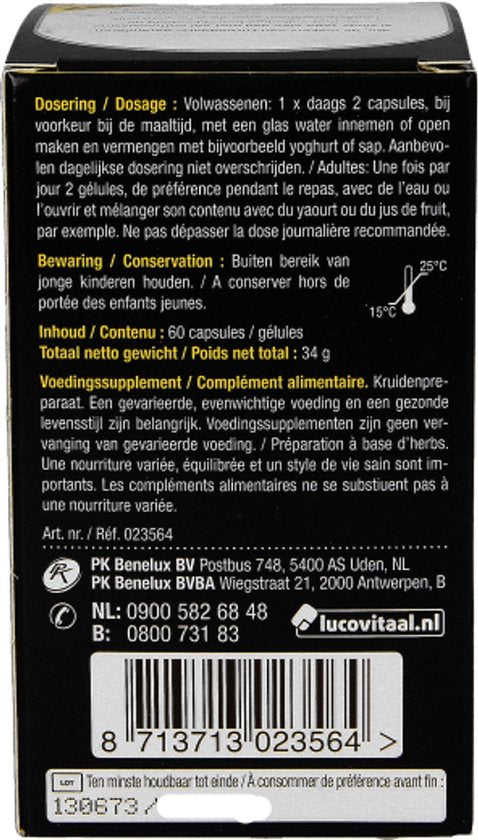 Lucovitaal Spijsvertering 60 capsules