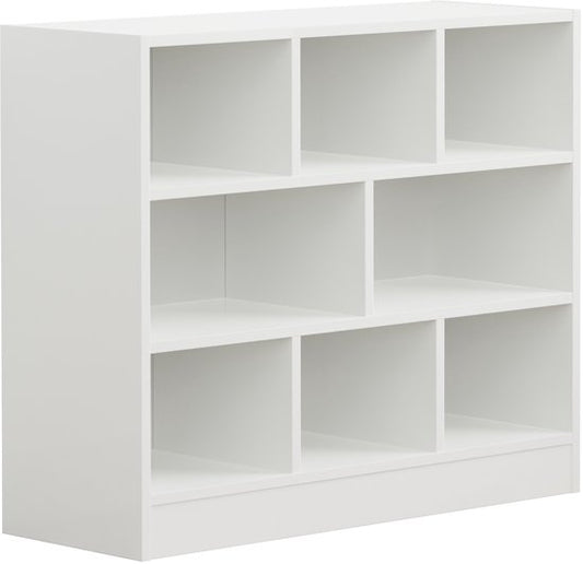 VDD – Vakkenkast – Wandkast – Vakkenkast Wit – Vakken Kast – Wandkastje – Wandkasten – Wandkasten Woonkamer – 8 Vakken – Wit