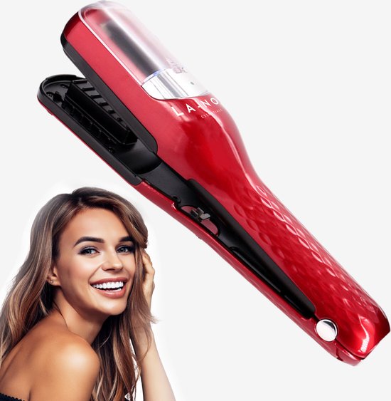La Nou® Split Remover 4 - Split Ender -Incl. accessoires - Voor Gespleten Haarpunten - Split end Trimmer - Split remover - Rood