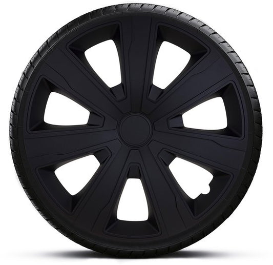 Gorecki Wieldoppenset Tenzo 16" Zwart (Display 20 stuks)