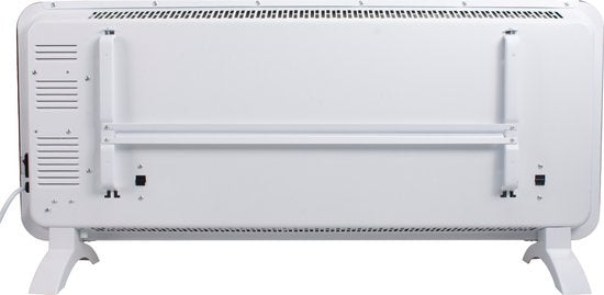 FlinQ Slimme Paneelverwarmer met WiFi - Verwarming elektrisch - Verwarmingspaneel - Elektrische kachel - Convectorkachel - Portable Heater - 2000W - Wit