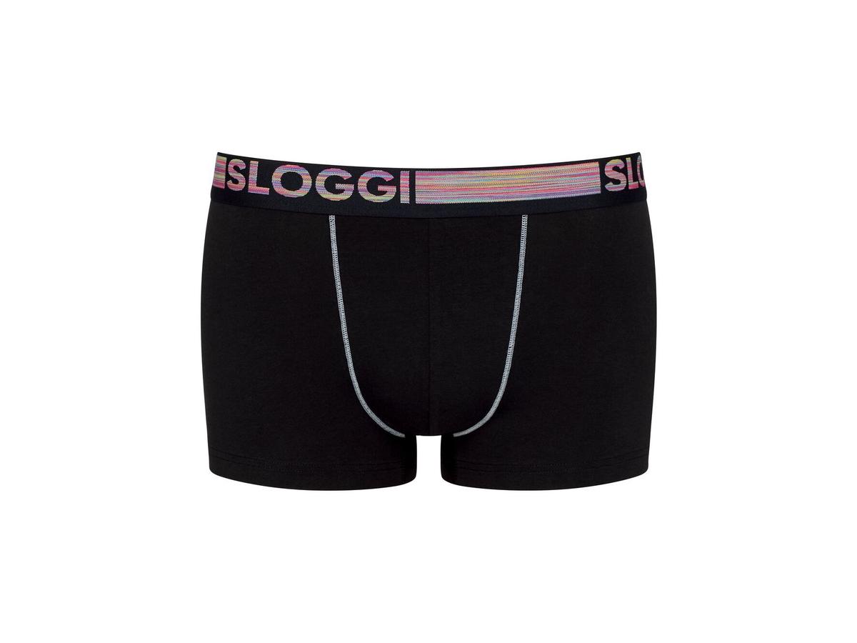Sloggi Go ABC Natural Hipster Short - 6-pack - maat L - Zwart