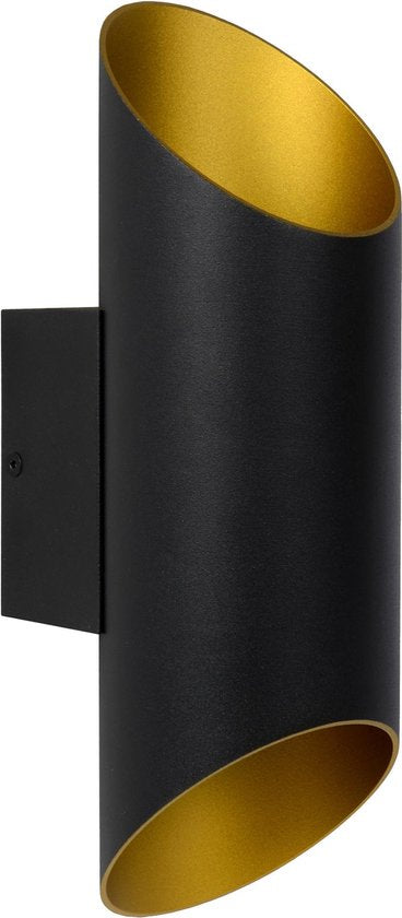 Lucide QUIRIJN - Wandlamp - Ø 10 cm - 1xG9 - Zwart