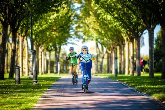 No Fear Kinderstep - 3 Wielen - 3+ - Max. 20 Kilo - Blauw of Rood