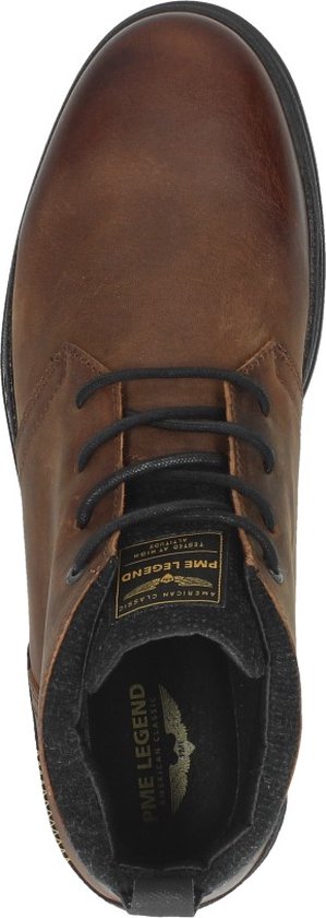 Heren Veterschoenen Pme Legend Pme Legend Fleetman Cognac - Maat 44