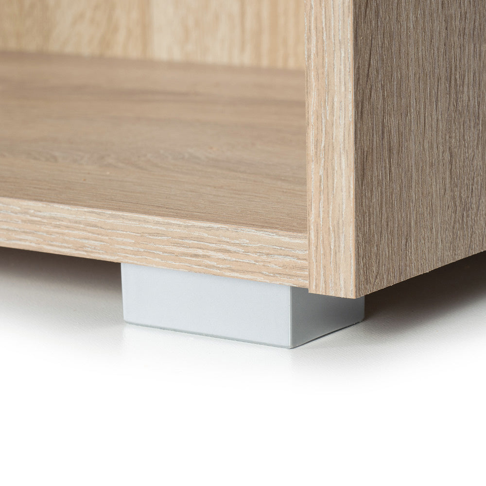 Casaria Boekenkast Vela - 5 Vakken Verstelbaar 190x60x28 cm - Eiken