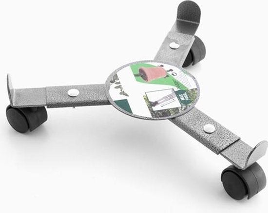 Oh My Home Metalen Houder met Wieltjes voor Bloempotten