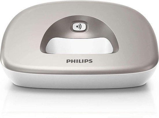 Philips XL4901S - DECT-telefoon - Draadloze Senioren Telefoon met 1 Handset - Grote Toetsen, Volumeboost en Gehoorapparaat Compatibiliteit - Wit