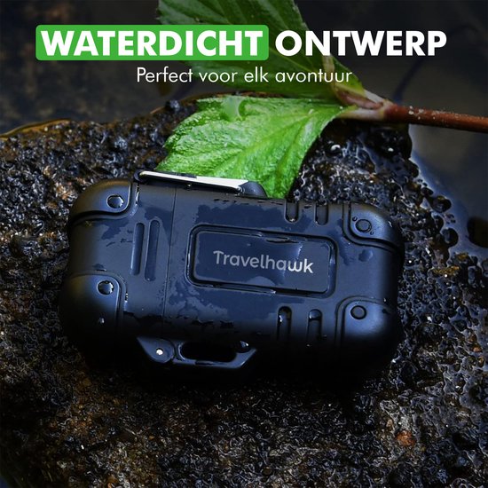 Travelhawk Elektrische Oplaadbare Aansteker - Duurzame Plasma Aansteker - Aanstekers - Elektrische Aansteker - Zwart