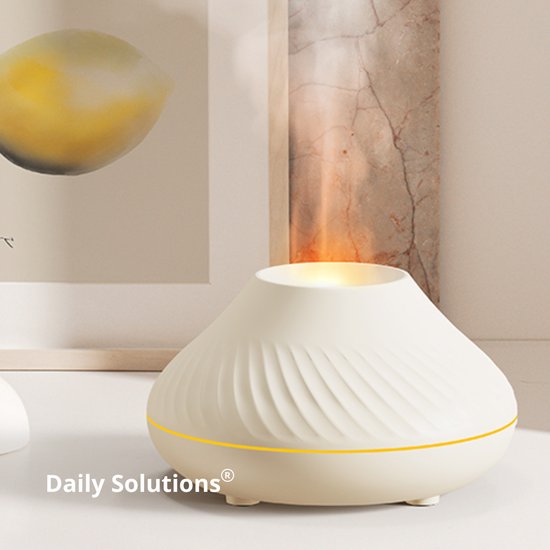 Daily Solutions® Aroma diffuser - Geur en Kleur - Luchtbevochtiger - aromadiffusers - Vernevelaar - Wit