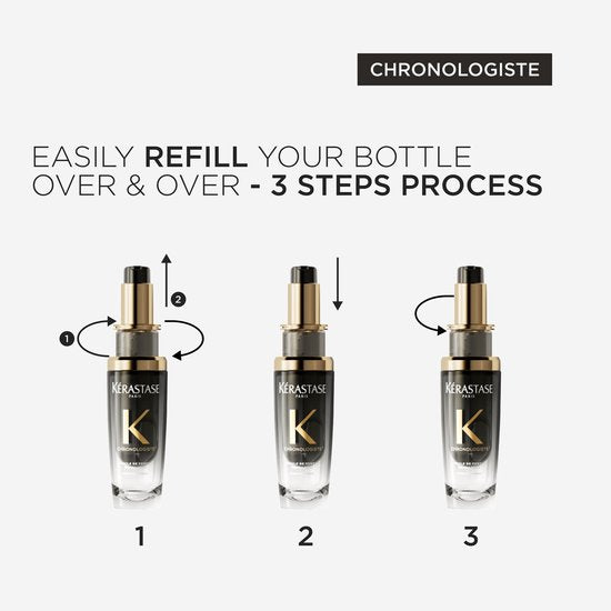 Kérastase Chronologiste L'Huile de Parfum Navulbare Olie - Voedende haarparfum - Voor alle haartypes - 75ml