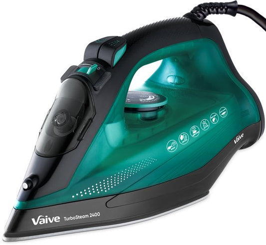 VAIVE TurboSteam 2400 Strijkijzer - Stoomstrijkijzer - Iron - stoomstrijkijzers - 2400W - 320 ML Watertank - Stoomstootfunctie