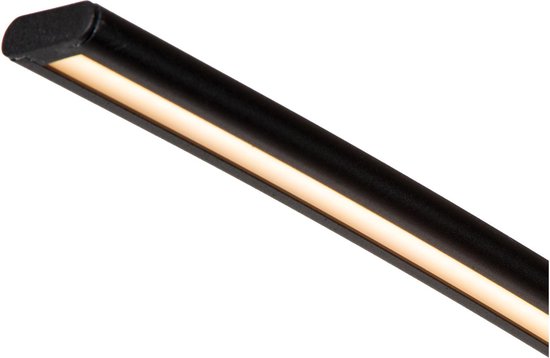 Lucide CURVE - Booglamp - LED Dimbaar - 1x15W 2700K - Zwart