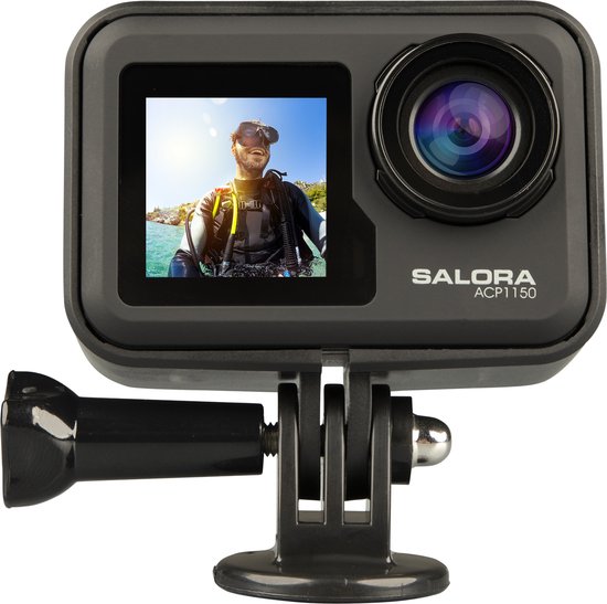 Salora ACP1150 actiesportcamera 12 MP 4K Ultra HD CMOS 25,4 / 2,86 mm (1 / 2.86") Wifi 132 g