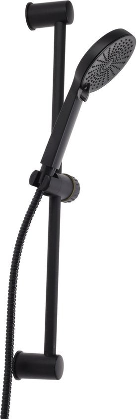 Douche set 3 functies mat zwart - Handdouche badkamer accessoire.