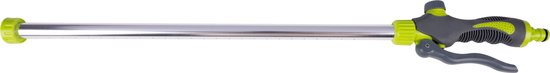 Kinzo Sproeikop Tuinslang - Irrigatiesysteem - 66 x 9 x 3.5 CM - met 27 Irrigatiegaten - 1/2 Connector voor Tuinslang - Groen/Grijs