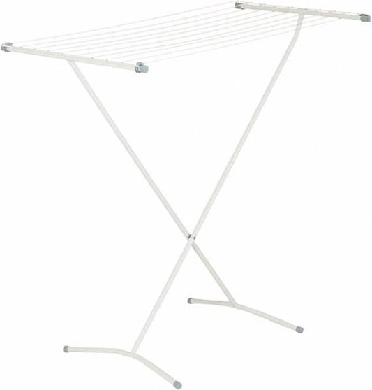 BRASQ Droogrek Staand Wit - 8 meter - Wasdroger - Inklapbaar Wasrek - Staand Droogrek - Droogrekken - 90x53x83 cm