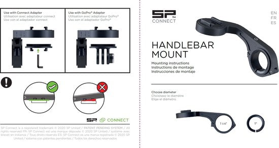 SP Connect Telefonhouder - zwart