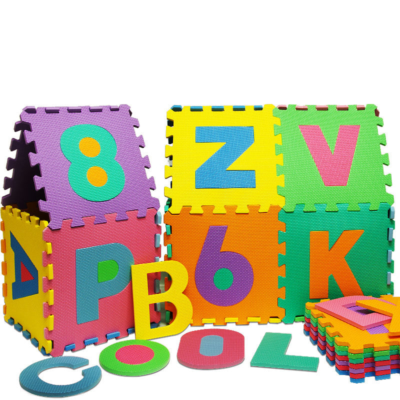 Spielwerk Puzzelmat - 86delig XXL 190x190 Kinderen Baby - Multicolor