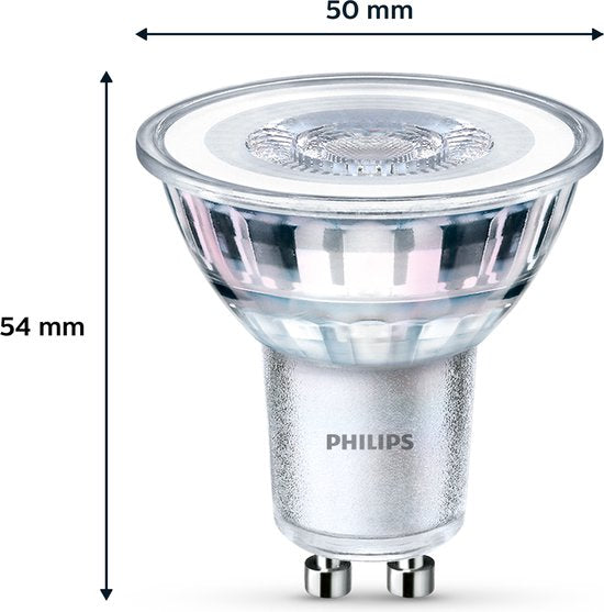 Philips LED Spot - 50 W - GU10 - Koelwit licht - 6 stuks